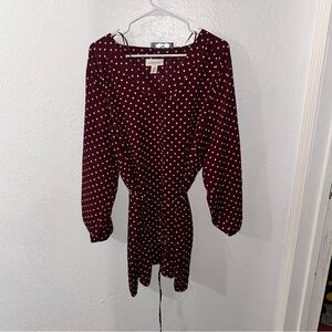 Motherhood Maternity Polka Dot Blouse 3x